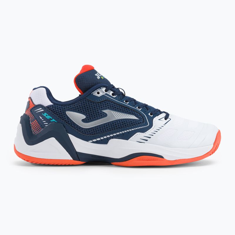 Joma T.Set Padel pánska tenisová obuv navy blue and white TSETS2332P 2