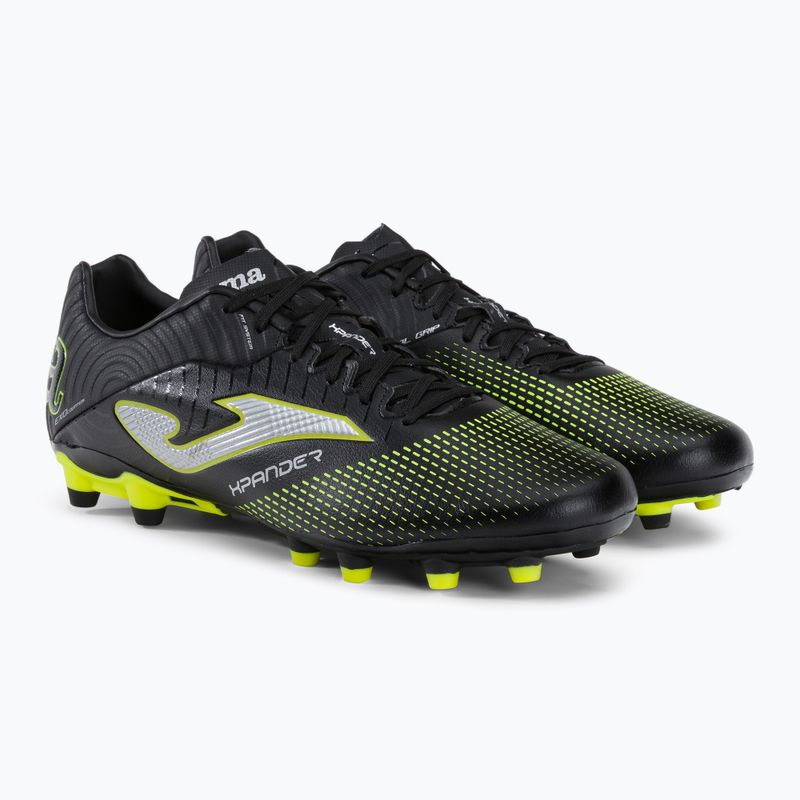 Pánske kopačky Joma Xpander FG black/lemon fluor 4