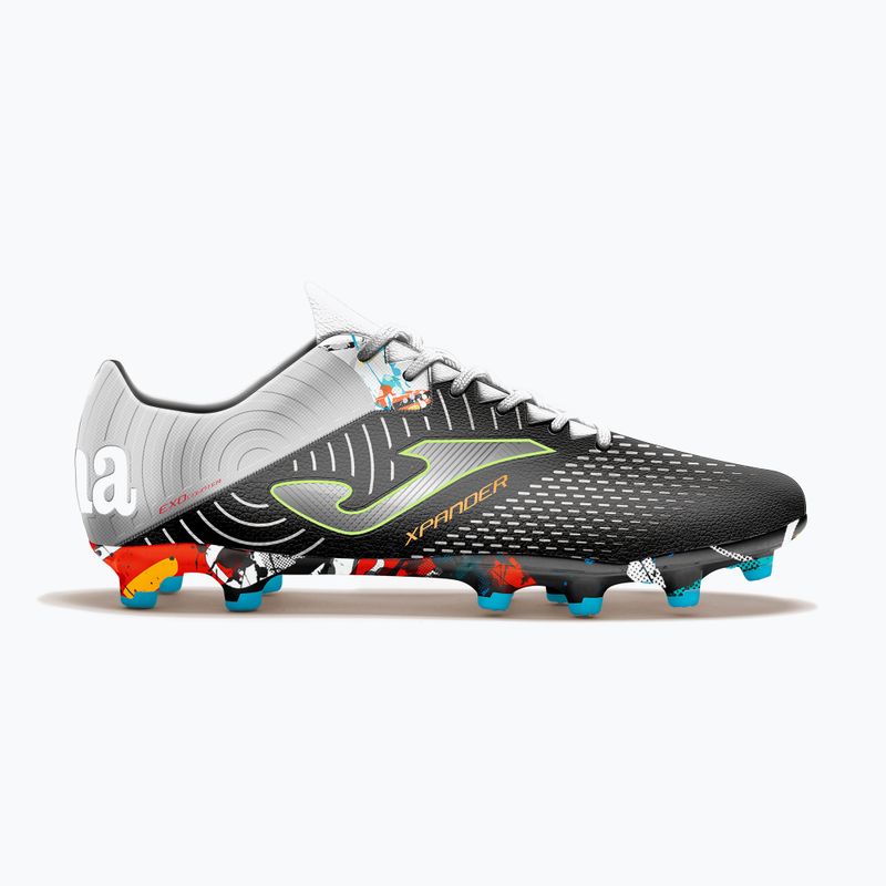 Pánske kopačky Joma Xpander FG black/silver 11