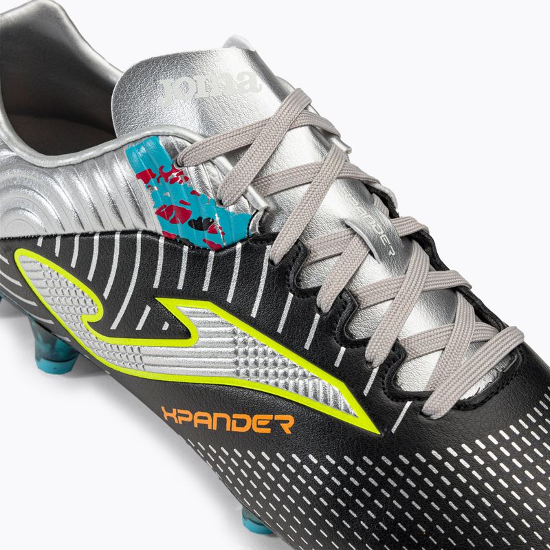 Pánske kopačky Joma Xpander FG black/silver 8