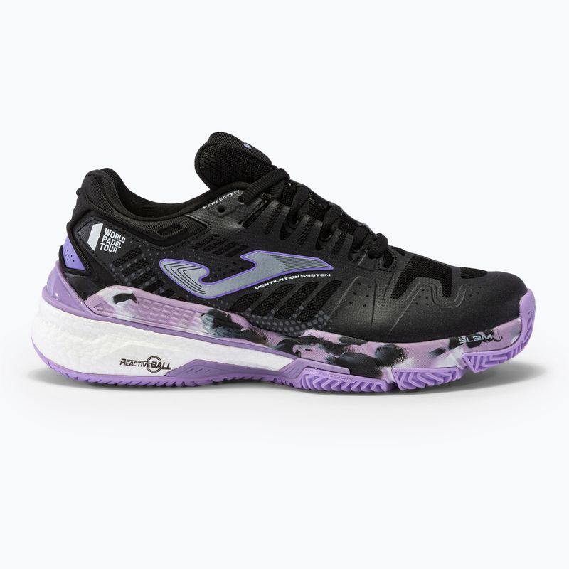 Dámska pádlovacia obuv Joma Slam Lady P black/purple 8