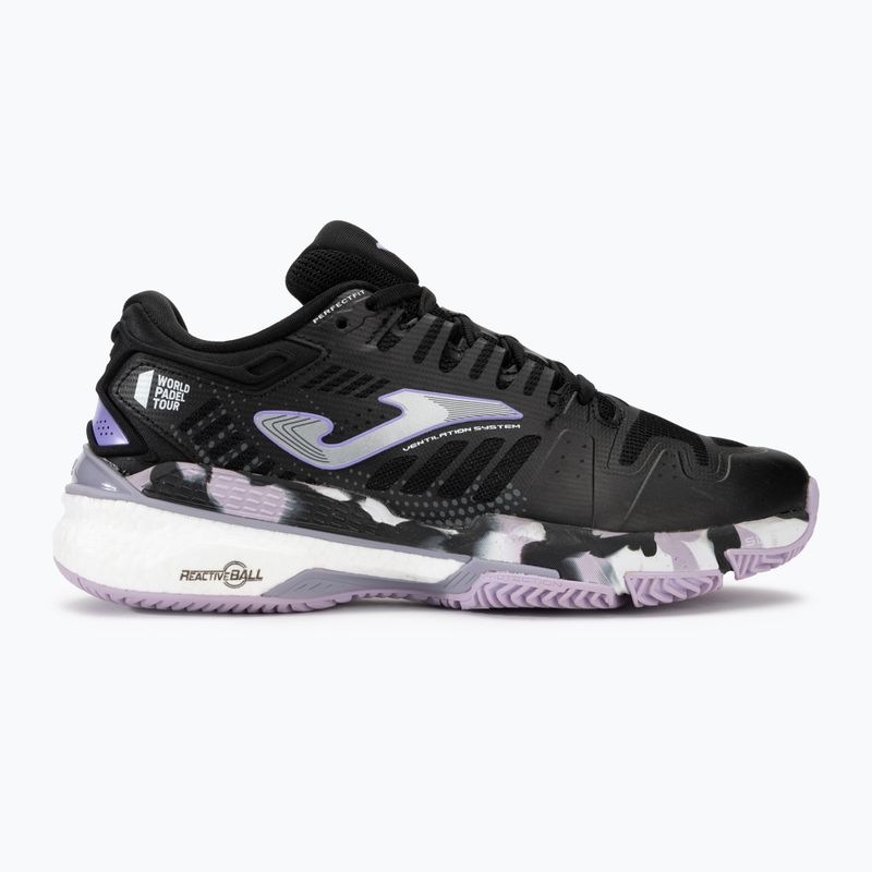 Dámska pádlovacia obuv Joma Slam Lady P black/purple 2