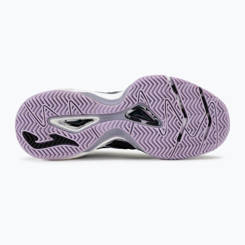 Dámska pádlovacia obuv Joma Slam Lady P black/purple 4