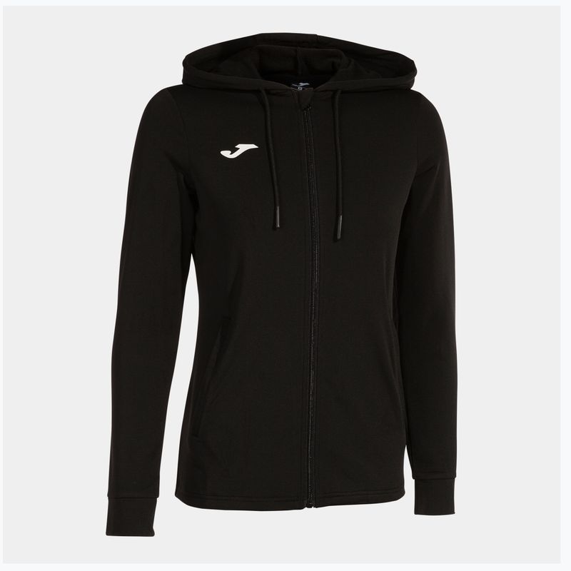 Dámska tenisová mikina Joma Sculpture II Zip-Up Hoodie black 10