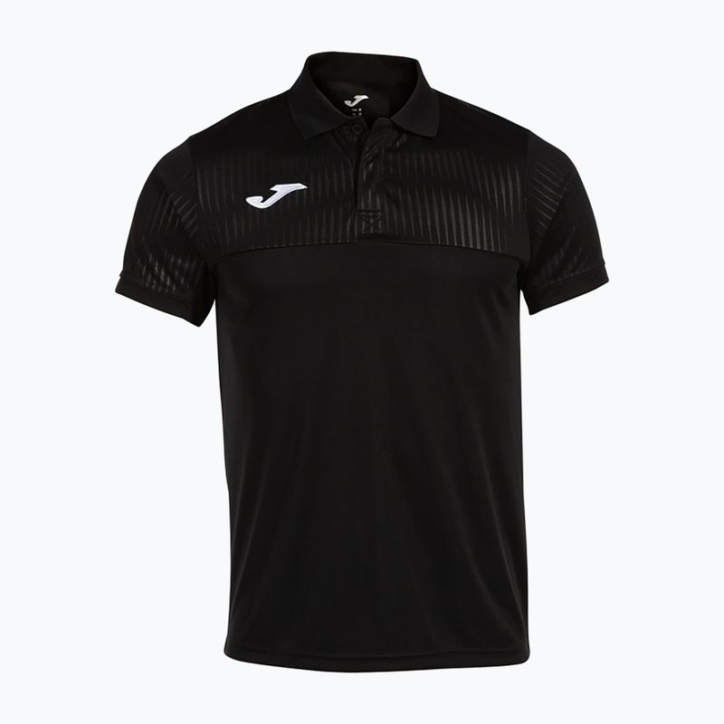 Pánske tenisové polo tričko Joma Montreal black 3