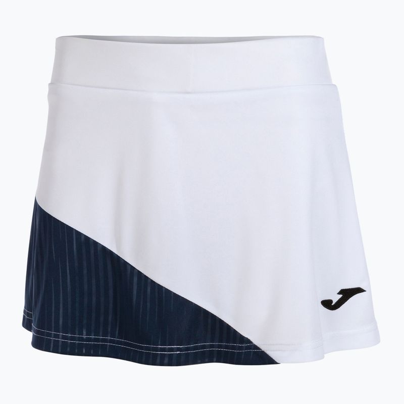 Dámska tenisová sukňa Joma Montreal white/navy 8