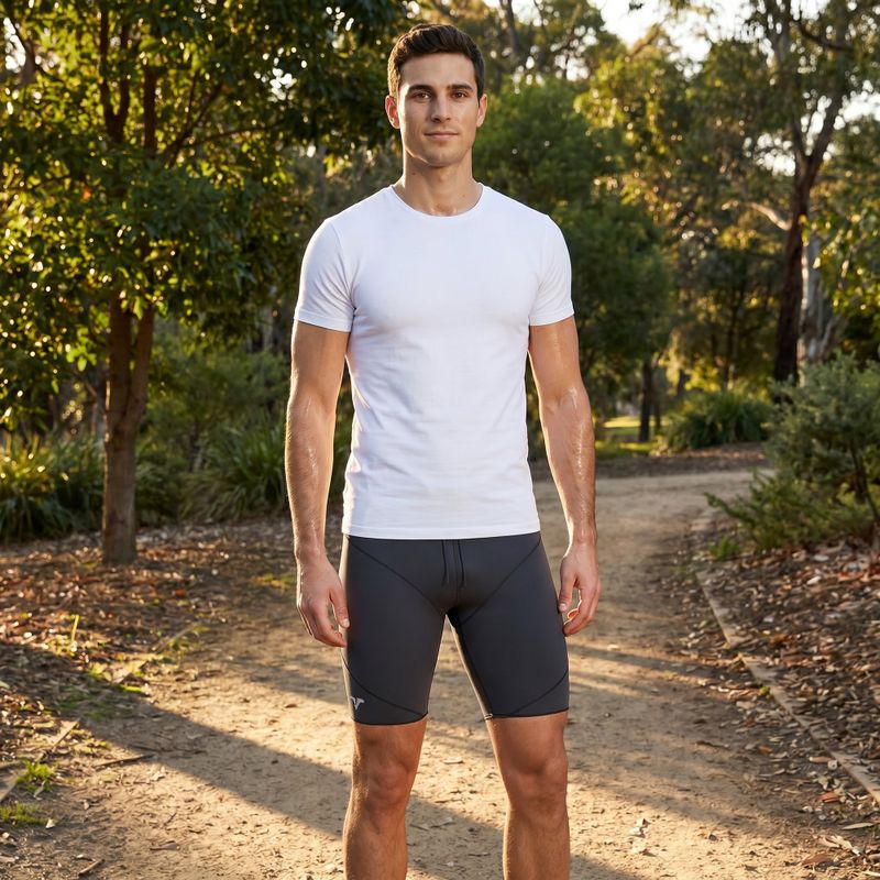 Pánske bežecké šortky Joma R-Trail Nature Short Tights sivá 103163 8