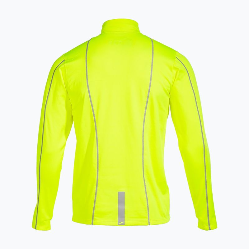 Pánska bežecká mikina Joma R-Trail Nature fluor yellow 2