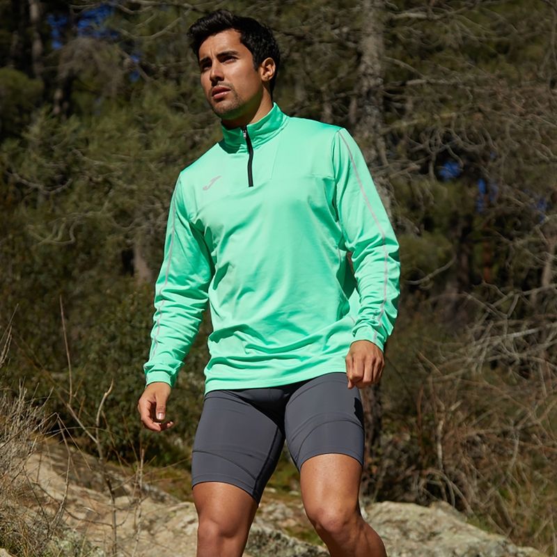 Pánska bežecká mikina Joma R-Trail Nature green 9
