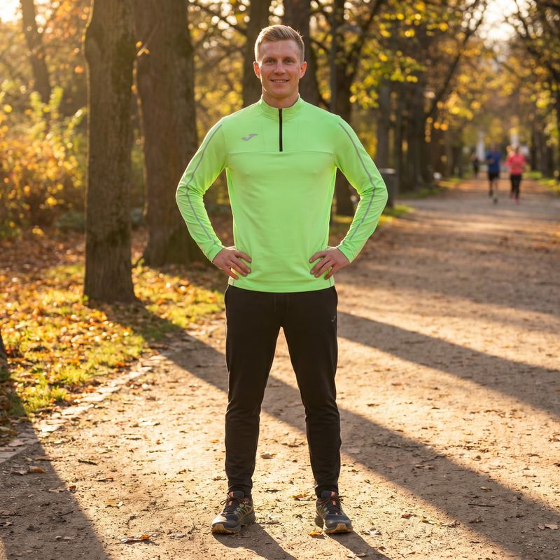 Pánska bežecká mikina Joma R-Trail Nature green 14