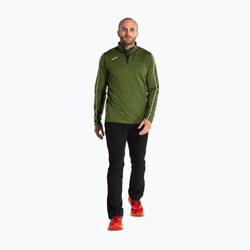 Pánska bežecká mikina Joma R-Trail Nature khaki 2