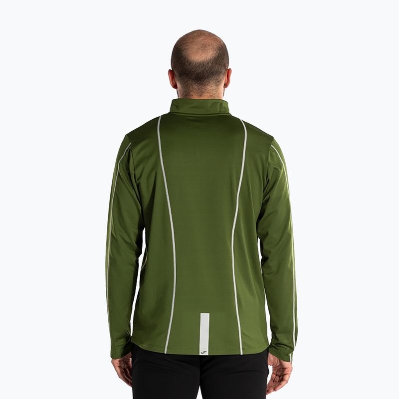 Pánska bežecká mikina Joma R-Trail Nature khaki 3