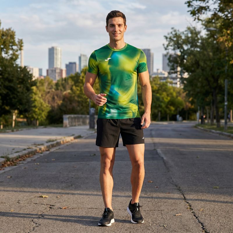 Pánske bežecké tričko Joma R-Trail Nature green 8