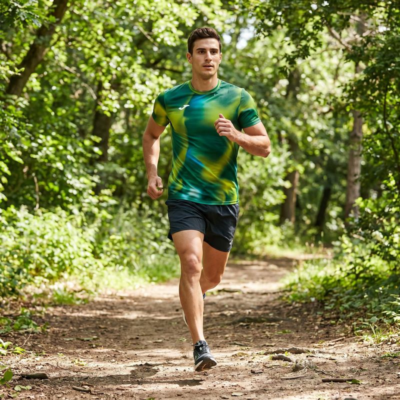 Pánske bežecké tričko Joma R-Trail Nature green 9