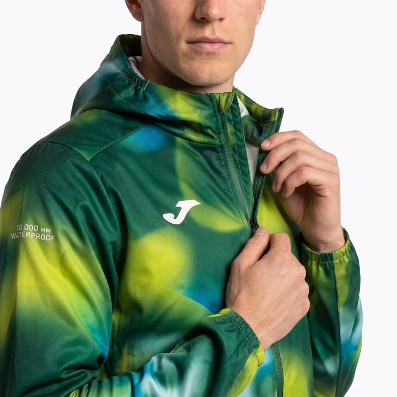 Pánska bežecká bunda Joma R-Trail Nature Raincoat zelená 103218 3