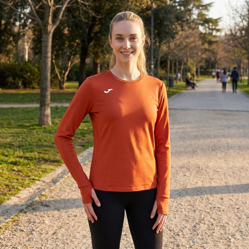 Joma R-Nature dámska bežecká mikina červená 901822.624 11