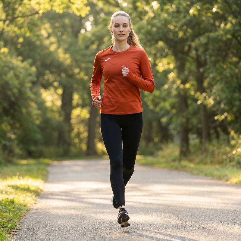 Joma R-Nature dámska bežecká mikina červená 901822.624 12