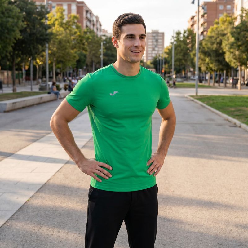 Pánske bežecké tričko Joma R-City green 103171.425 5