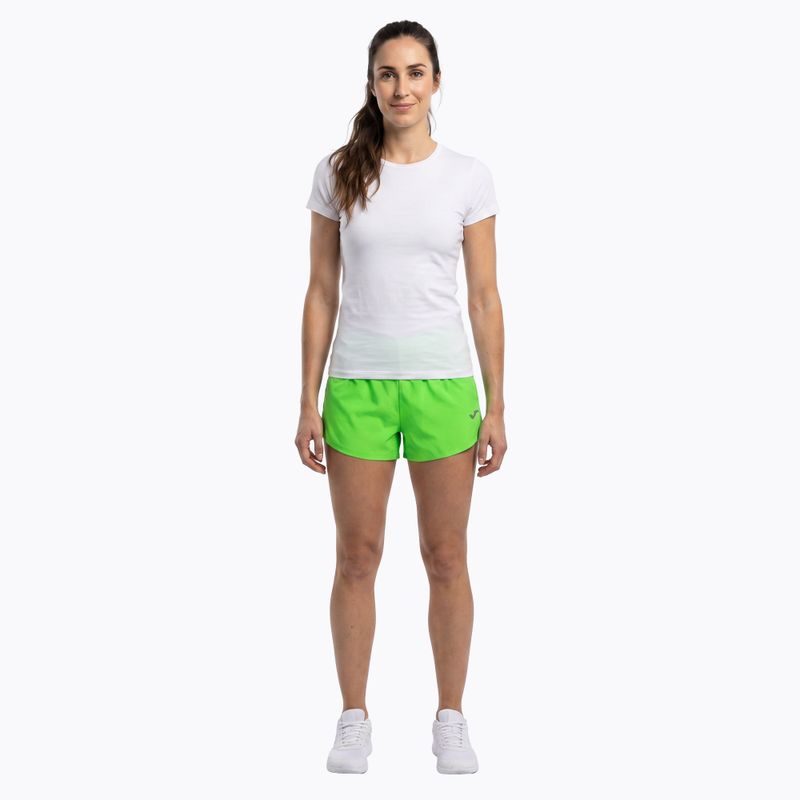 Joma Olimpia fluor zelené bežecké šortky