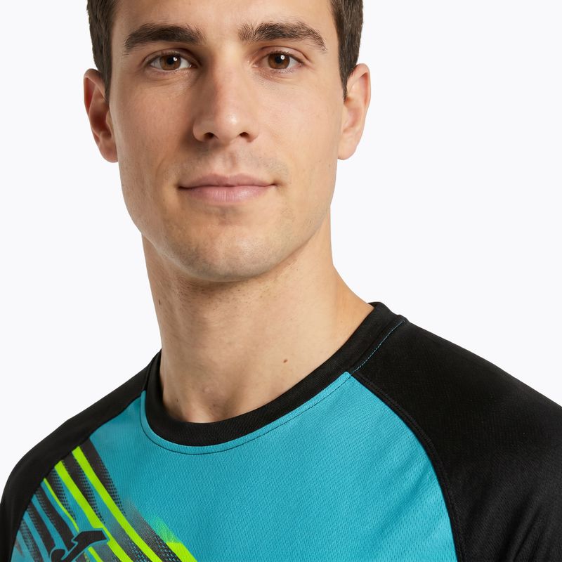Pánske bežecké tričko Joma Elite X turquoise 103101.011 4
