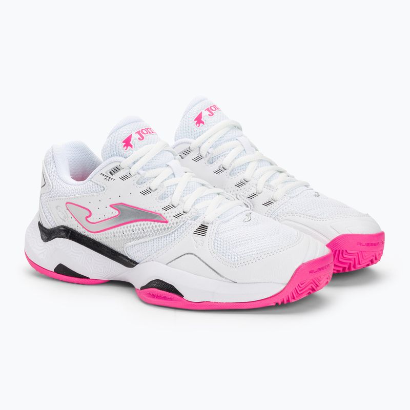 Dámska tenisová obuv Joma Master 1000 Lady P white/fuchsia 4