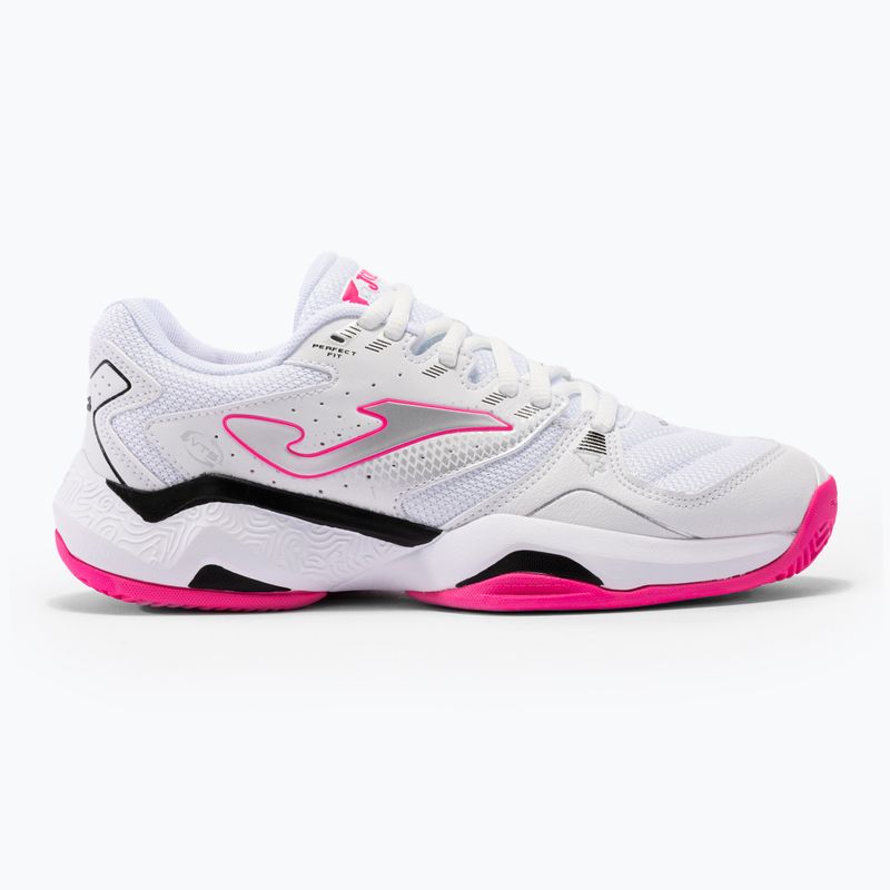 Dámska tenisová obuv Joma Master 1000 Lady P white/fuchsia 7