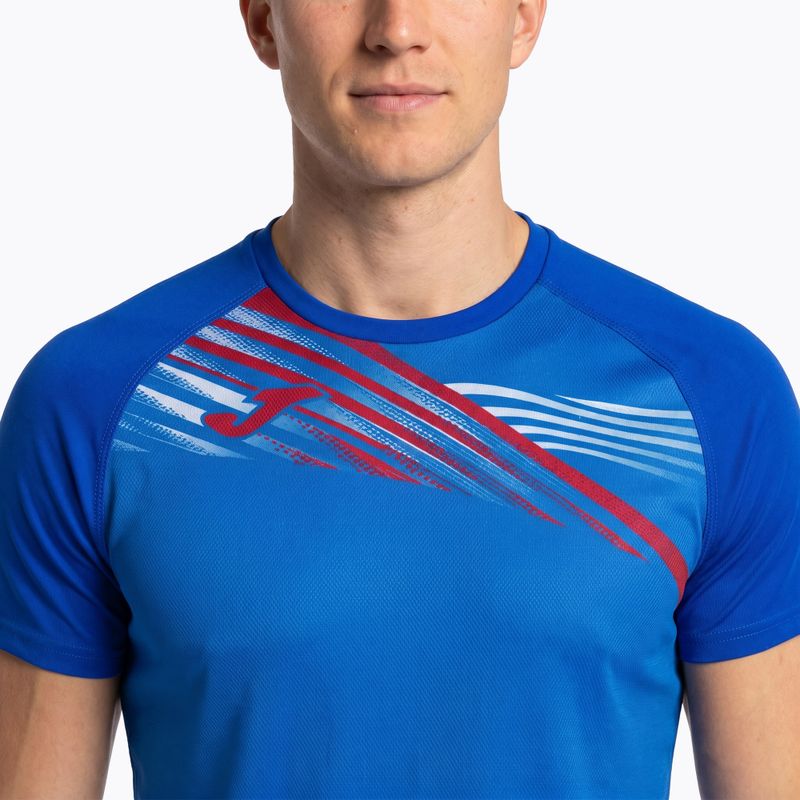 Pánske bežecké tričko Joma Elite X blue 103101.700 3