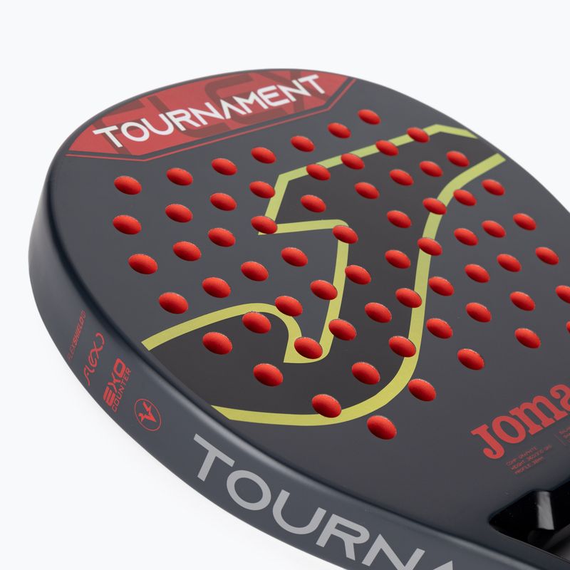 Pádlová raketa Joma Tournament čierna/červená 5