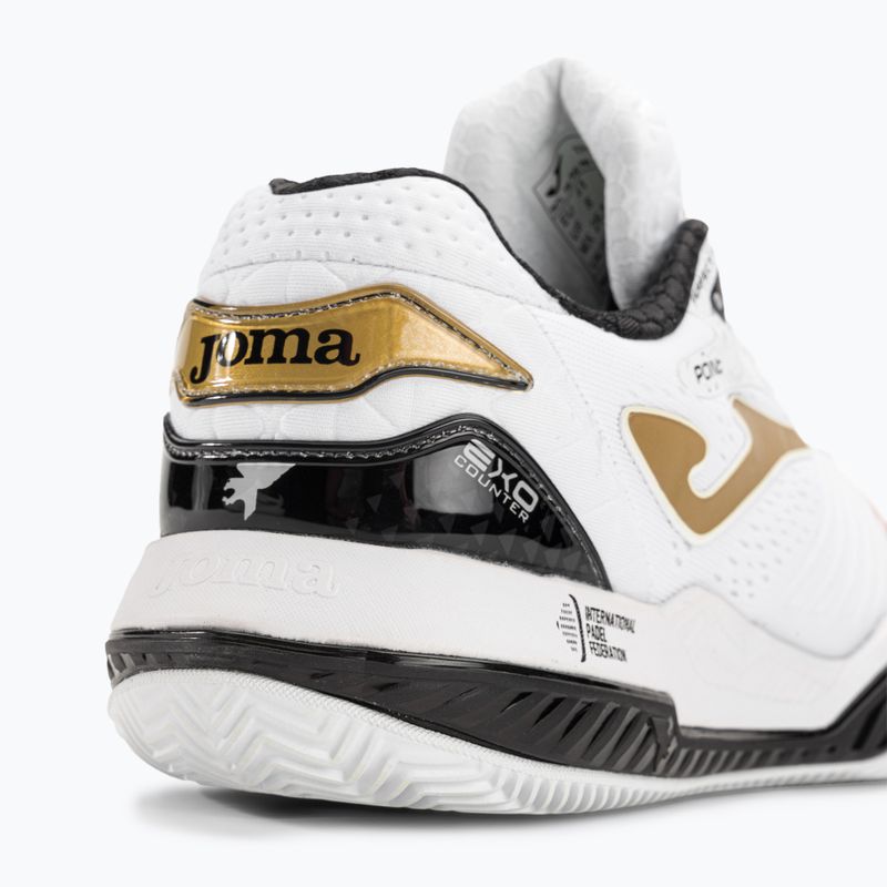 Pánska tenisová obuv Joma Point white/gold 9