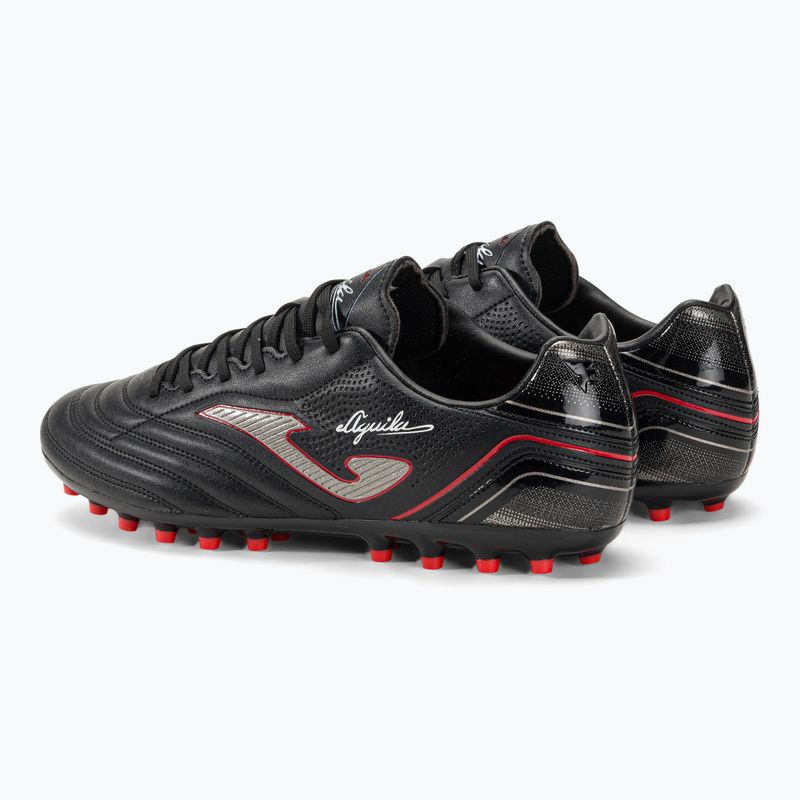 Pánske kopačky Joma Aguila AG black/red 3