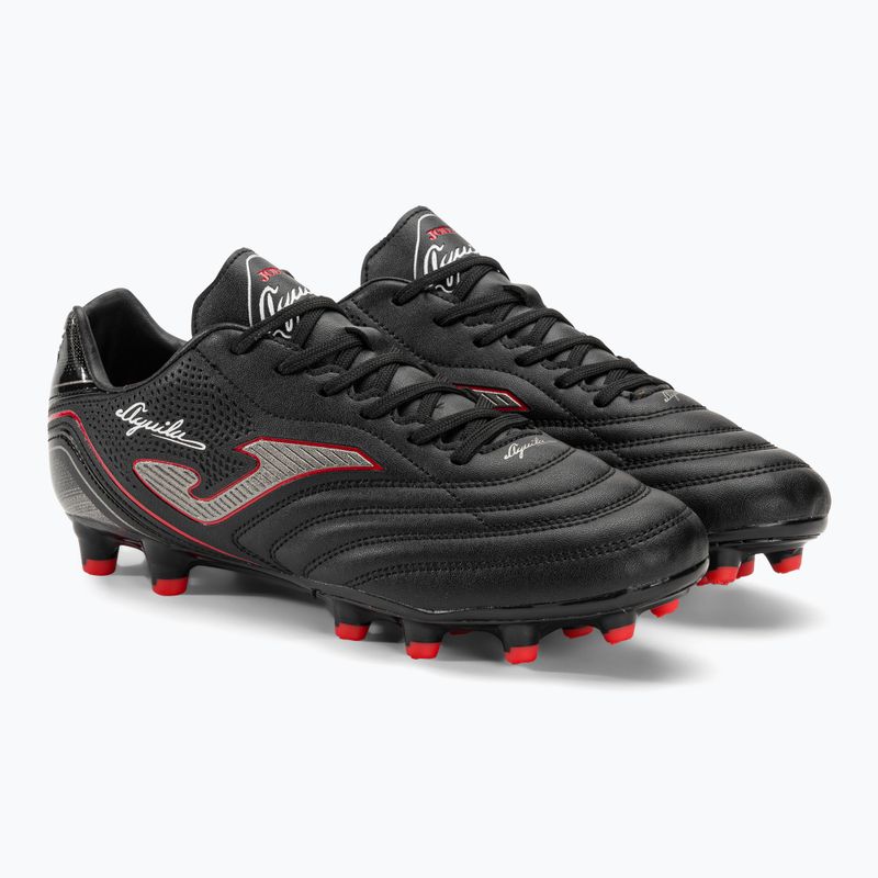 Pánske kopačky Joma Aguila FG black/red 4