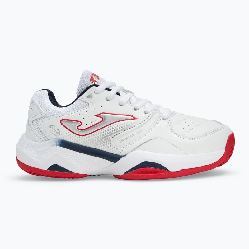Detská tenisová obuv Joma Master 1000 JR C white/red 2