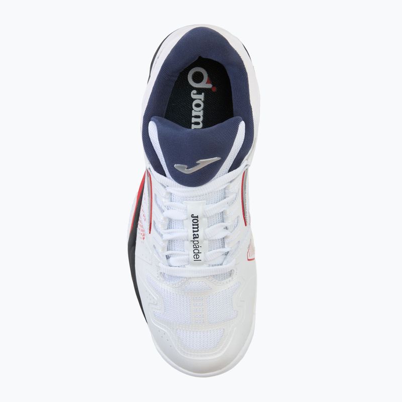 Detská tenisová obuv Joma Slam JR C white/navy blue 5