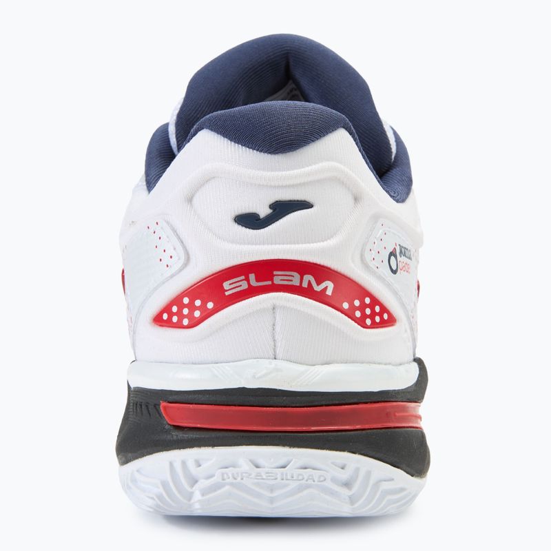 Detská tenisová obuv Joma Slam JR C white/navy blue 6