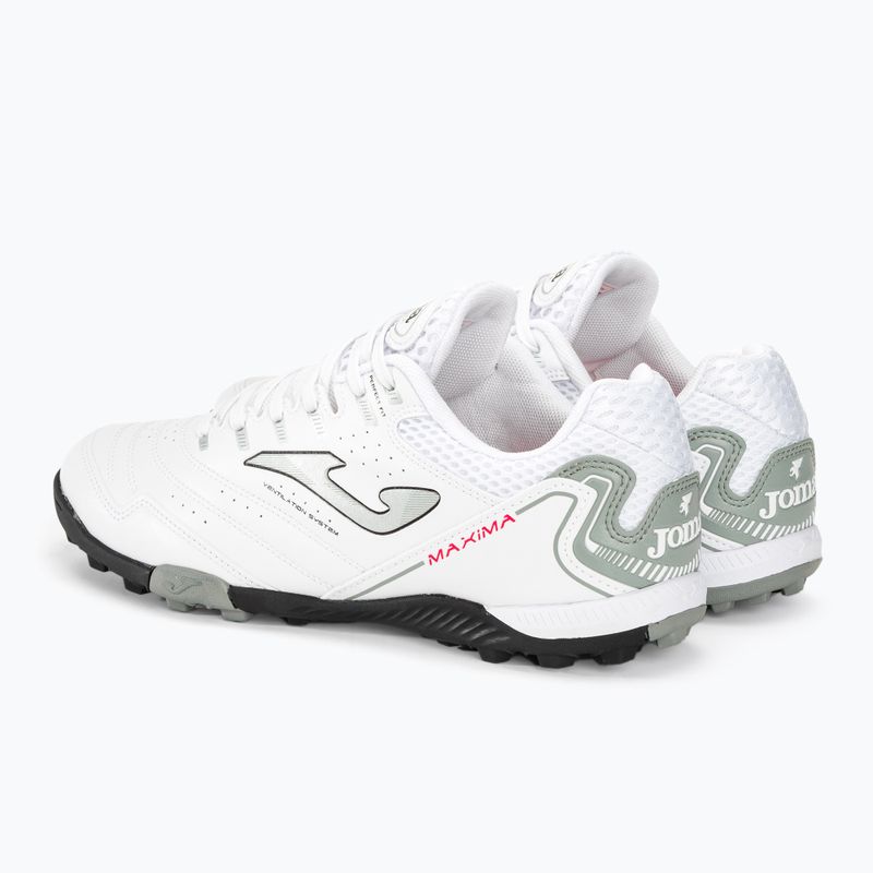 Pánske kopačky Joma Maxima TF white 3