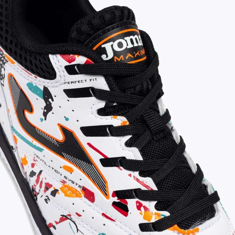 Pánske kopačky Joma Maxima IN white/orange/red 9