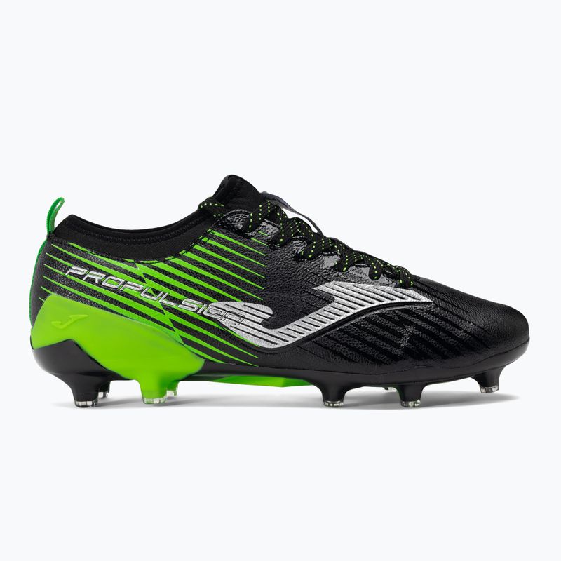 Joma Propulsion Cup FG black/green fluor pánske kopačky 2
