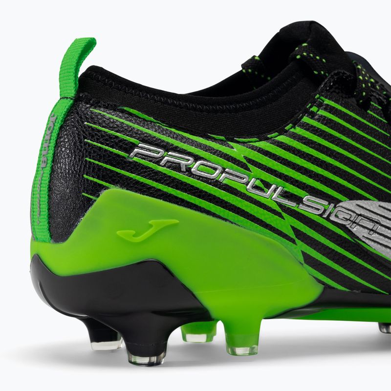 Joma Propulsion Cup FG black/green fluor pánske kopačky 9