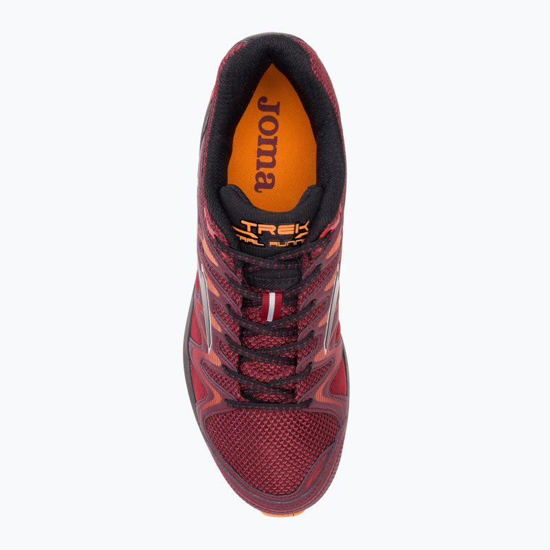 Joma Trek 2306 burgundy pánska bežecká obuv 6