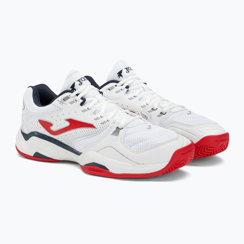 Pánska tenisová obuv Joma Master 1000 white/red 5
