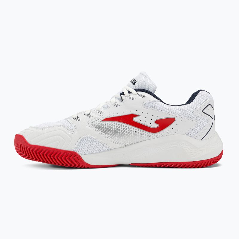 Pánska tenisová obuv Joma Master 1000 white/red 3