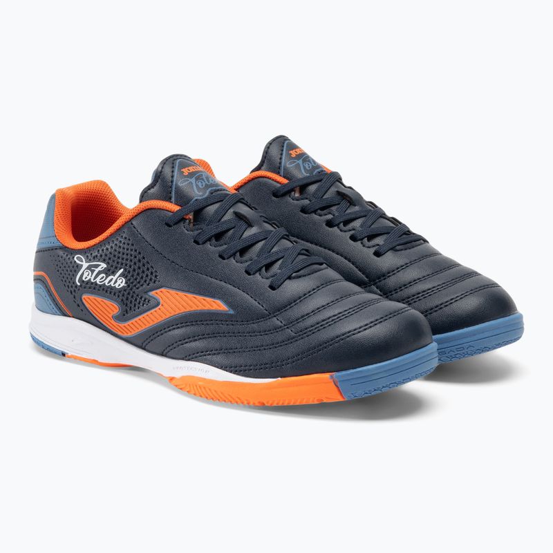 Detské kopačky Joma Toledo Jr IN navy/orange 4