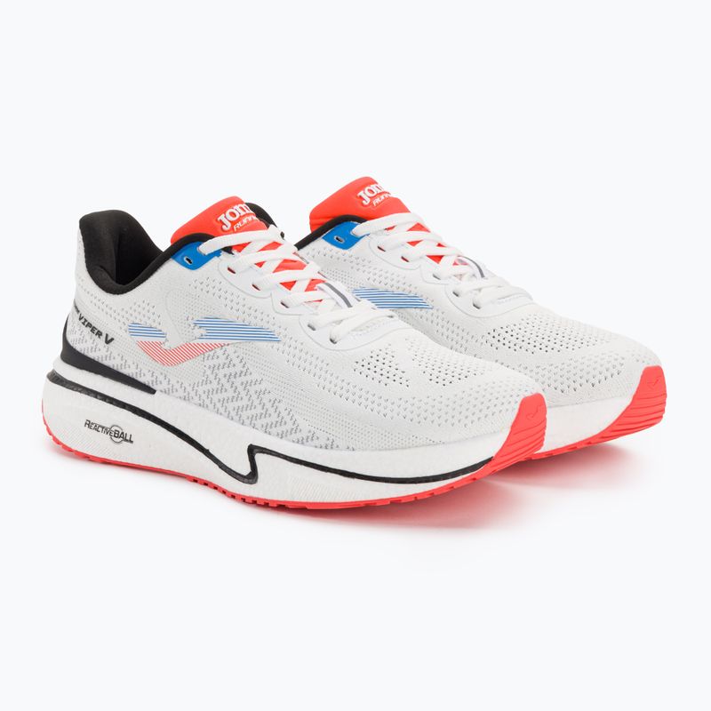 Pánska bežecká obuv Joma Viper 2302 white 4