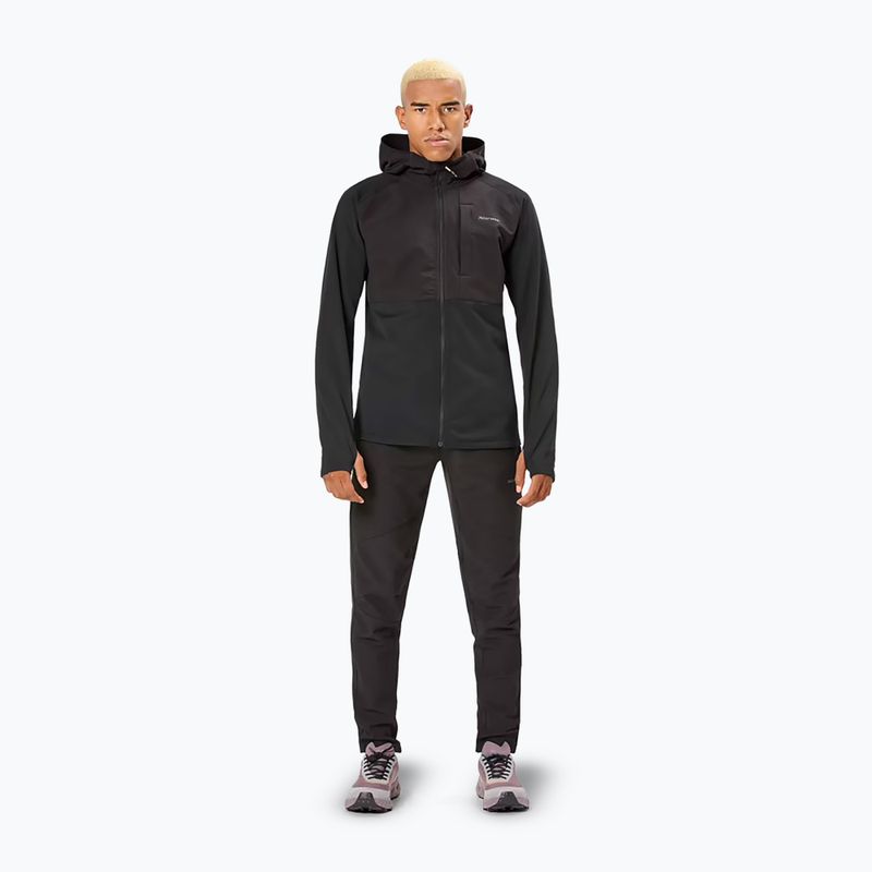 Pánska bežecká bunda NNormal Active Warm svart/black 2