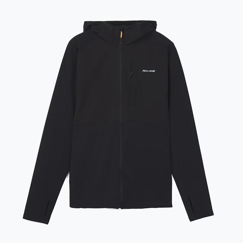 Pánska bežecká bunda NNormal Active Warm svart/black 4