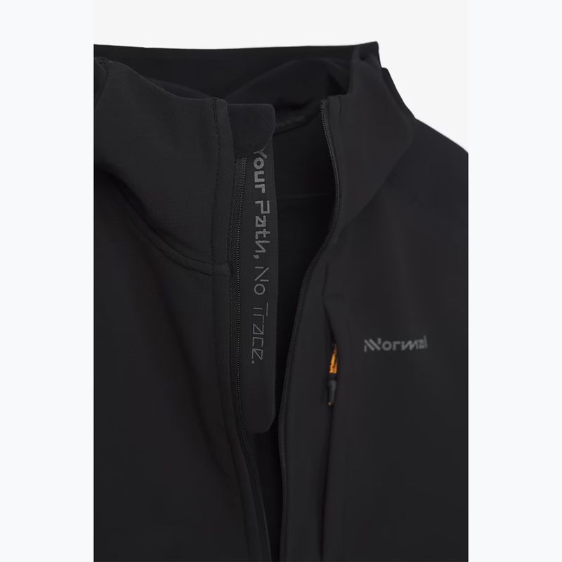 Pánska bežecká bunda NNormal Active Warm svart/black 5
