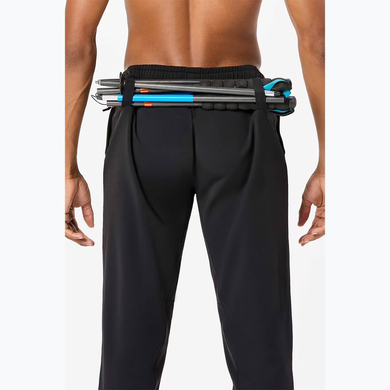 Pánske bežecké nohavice NNormal Active Warm svart/black 3