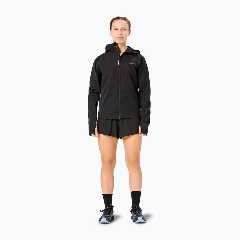 Dámska bežecká bunda NNormal Active Warm svart/black 2