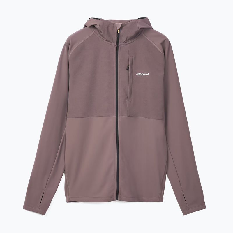 Dámska bežecká bunda NNormal Active Warm albergini/purple 4