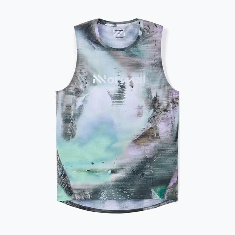 Pánske bežecké tričko NNormal Race Tank multicolor